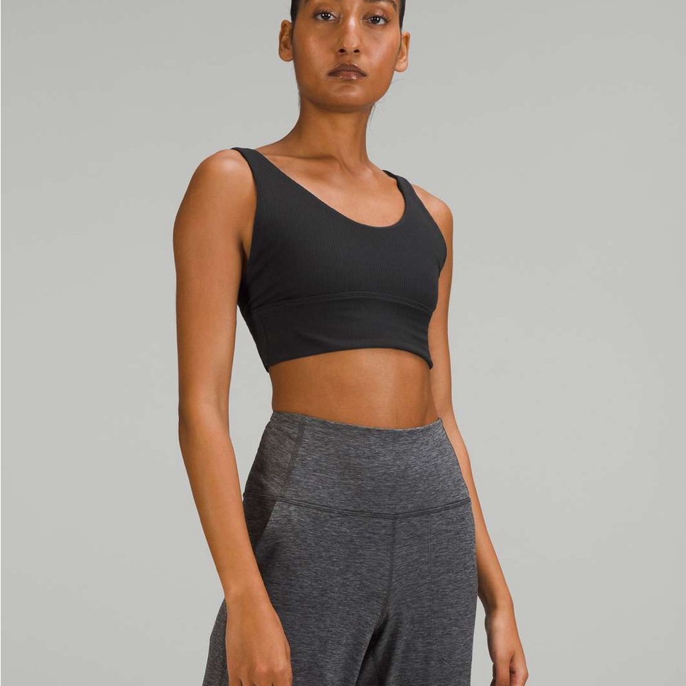 Lululemon Align Ribbed Bra, Light Support, A/B cup, Black